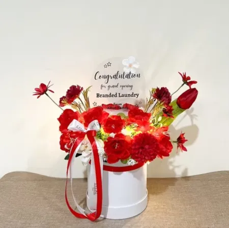 Bloom Box Akrilik Ucapan Grand Opening Bogor